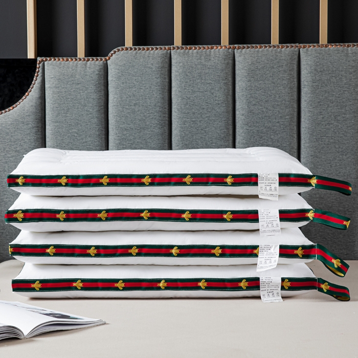 91家纺网 家纺一手货源 找家纺 （总）圣之寐   2025新款全棉中国风纤柔低度枕头枕芯