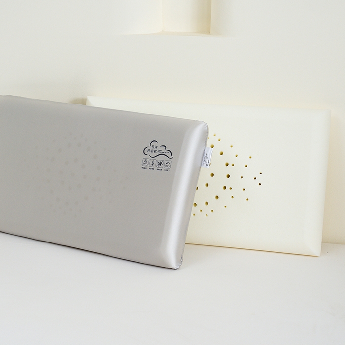 91家纺网 家纺一手货源 找家纺 圣之寐   2025新款云浮呼吸记忆棉枕头枕芯 云浮呼吸记忆棉枕70*40*10