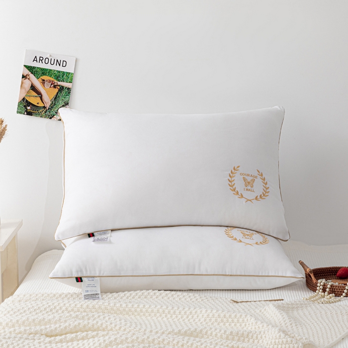 91家纺网 家纺一手货源 找家纺 （总）圣之寐   2025新款直播跑量特价送人礼品简约款动物绣花枕芯