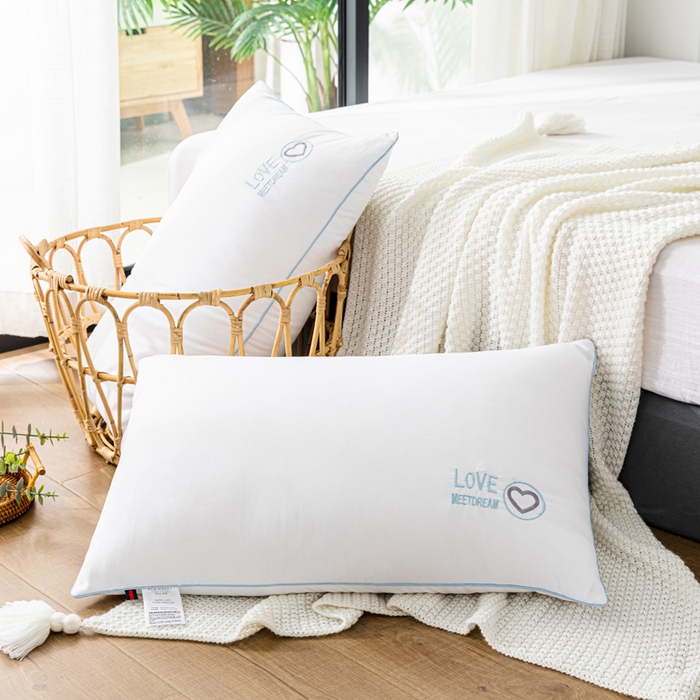 91家纺网 家纺一手货源 找家纺 （总）圣之寐   2025新款直播跑量特价送人礼品简约款动物绣花枕芯