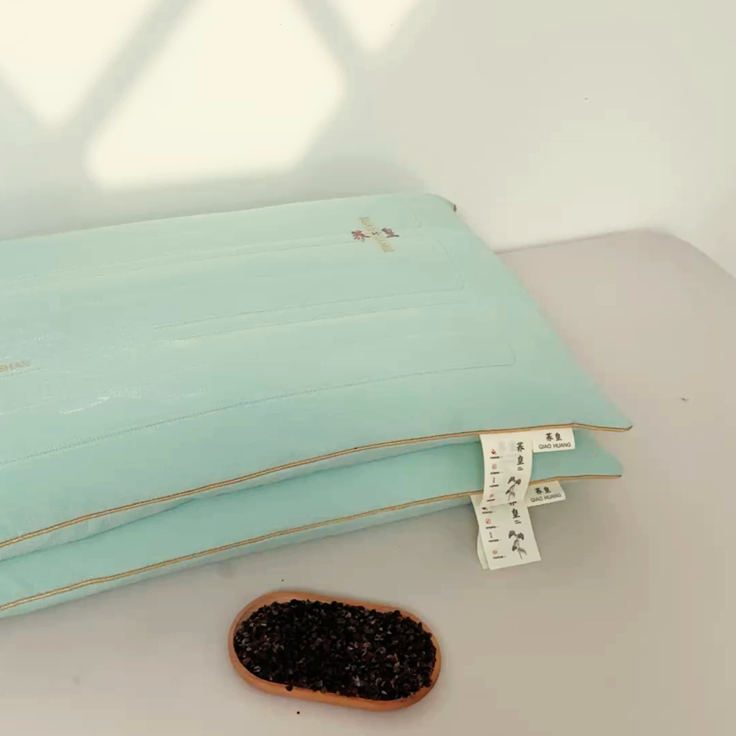 91家纺网 家纺一手货源 找家纺 （总）圣之寐   2025新款荞皇纯荞麦枕