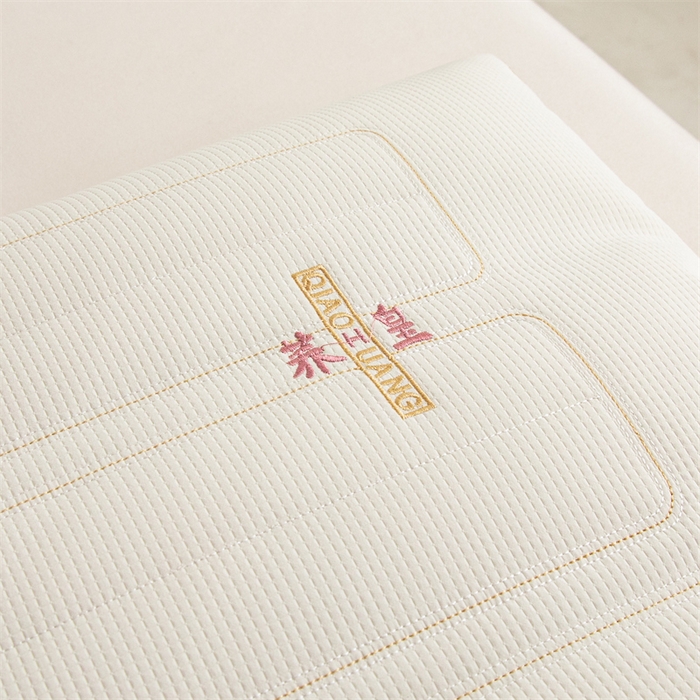 91家纺网 家纺一手货源 找家纺 圣之寐   2025新款荞皇纯荞麦枕 白色48*74