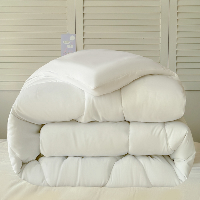 简冠家纺 2025新款羽丝棉学生床垫床褥床护垫学生被芯冬被被子春秋被 白色被芯