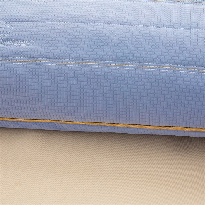 91家纺网 家纺一手货源 找家纺 圣之寐   2025新款荞皇纯荞麦枕 蓝色48*74