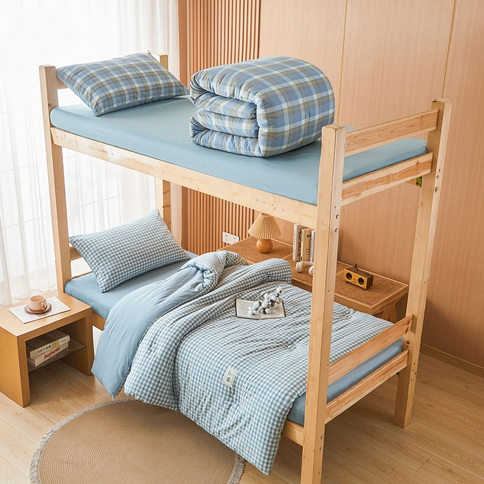 91家纺网 家纺一手货源 找家纺 （总）熙宴家纺 2025新款无印风100%新疆棉花被学生床被子被芯