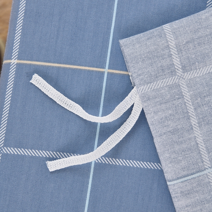 91家纺网 家纺一手货源 找家纺 乐旗家纺 2025新款全棉13372印花学生上下铺套件宿舍三件套 萨尔