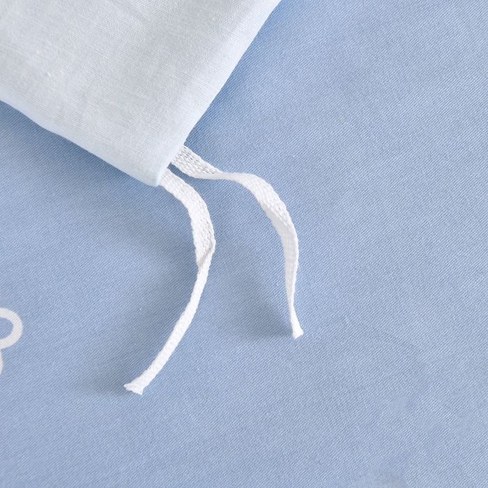 91家纺网 家纺一手货源 找家纺 乐旗家纺 2025新款全棉13372印花学生上下铺套件宿舍三件套 森森果绿