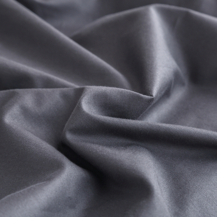 91家纺网 家纺一手货源 找家纺 乐旗家纺 2025新款全棉13372印花学生上下铺套件宿舍三件套 深灰+浅灰