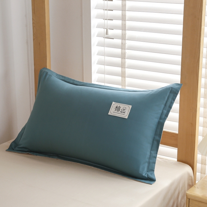 91家纺网 家纺一手货源 找家纺 乐旗家纺 2025新款全棉13372印花学生上下铺套件宿舍三件套 月光蓝+卡其