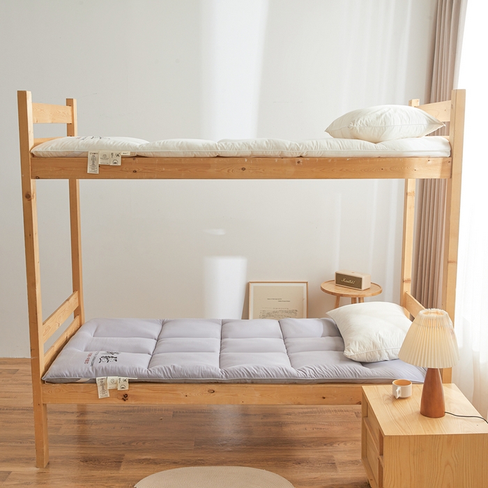 91家纺网 家纺一手货源 找家纺 2025新疆棉花床垫褥子宿舍学生榻榻米折叠加厚垫子棉絮 新疆-灰色