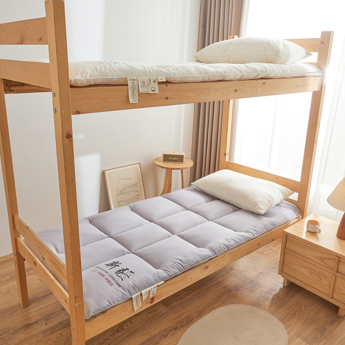 91家纺网 家纺一手货源 找家纺 2025新疆棉花床垫褥子宿舍学生榻榻米折叠加厚垫子棉絮 新疆-灰色