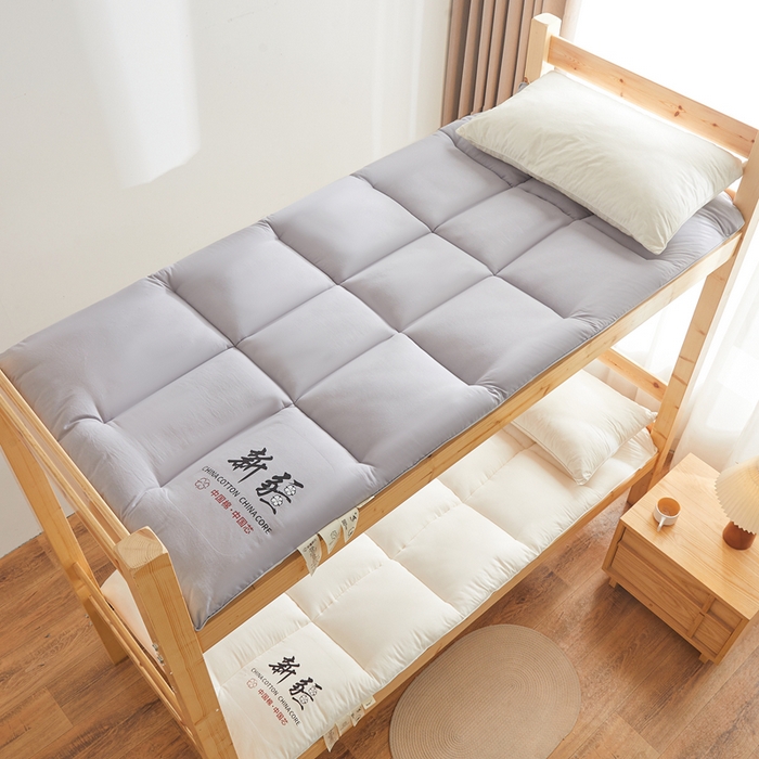 91家纺网 家纺一手货源 找家纺 2025新疆棉花床垫褥子宿舍学生榻榻米折叠加厚垫子棉絮 新疆-灰色