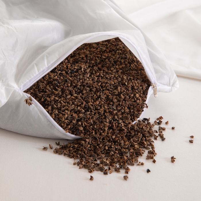 91家纺网 家纺一手货源 找家纺 佳合枕芯 2025新款新品田园兔-全棉纯棉双层纱卡通荞麦枕芯儿童学生成人护颈荞麦枕头枕芯 田园兔耳朵三角荞麦枕-粉边米色狗 50*15*15cm/个