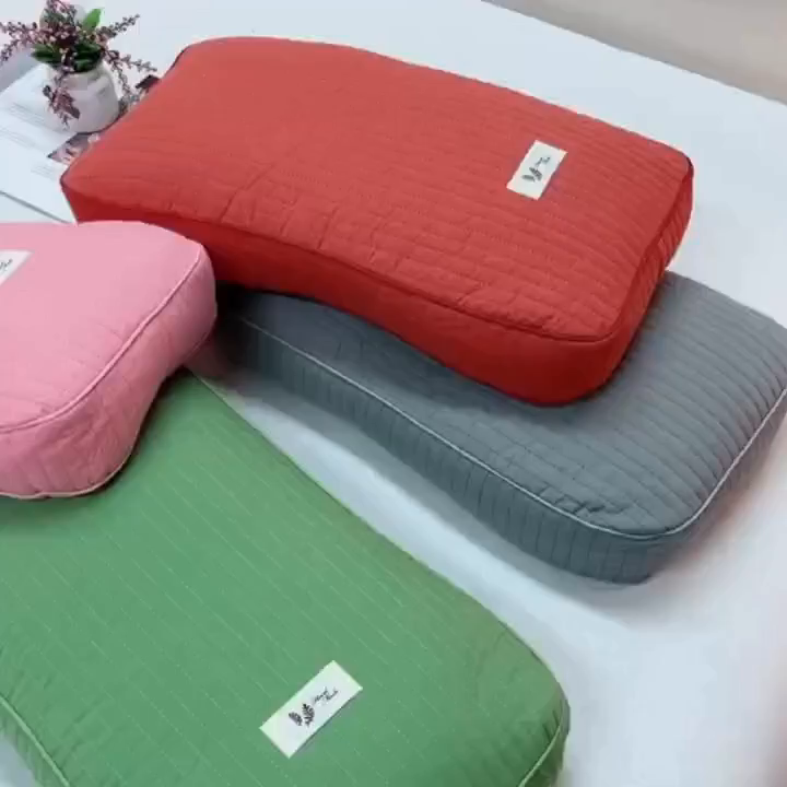 91家纺网 家纺一手货源 找家纺 （总）佳合枕芯 2025新款纯棉韩式纯荞麦枕头枕芯