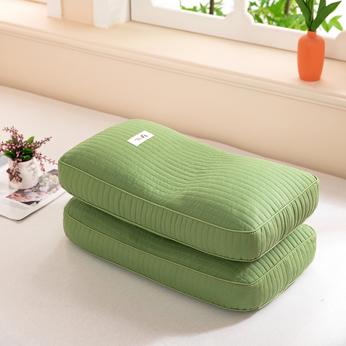 91家纺网 家纺一手货源 找家纺 （总）佳合枕芯2024新款冰豆豆枕芯针织棉按摩枕头夏季3D护颈椎护颈枕头家用凉感助睡眠