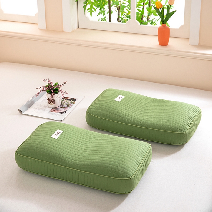 91家纺网 家纺一手货源 找家纺 （总）佳合枕芯 2025新款纯棉韩式纯荞麦枕头枕芯