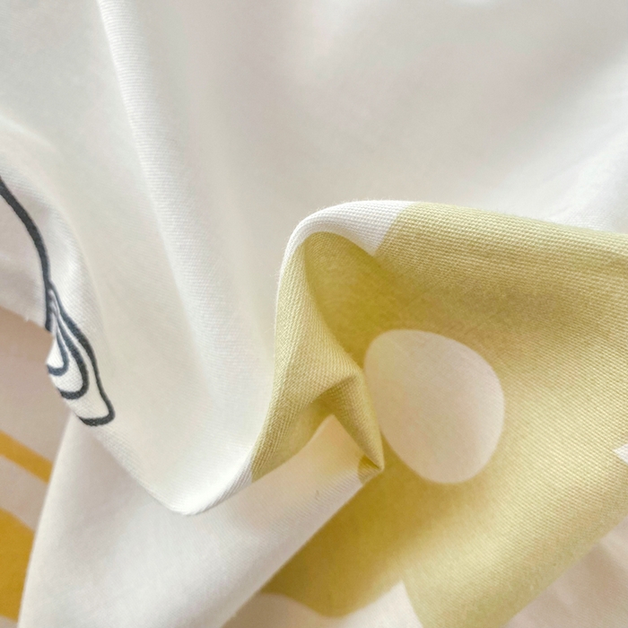 91家纺网 家纺一手货源 找家纺 小叮当家纺仓储工厂店 （爆款花型 长期款 不断货）2025新款小清新印花条纹卡通花卉纯棉全棉单品系列--单床单 宇宙幻想