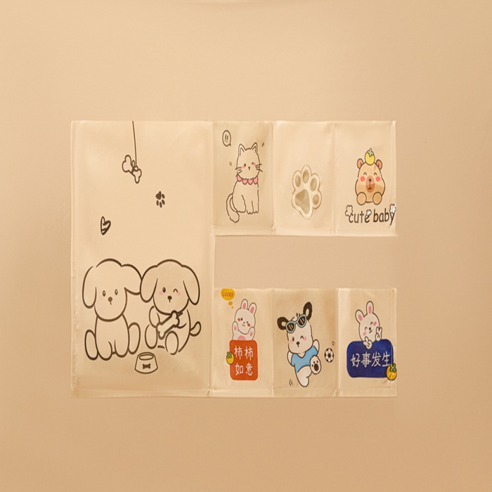 91家纺网 家纺一手货源 找家纺 世婕 2025新款防蚊帐纱植绒遮光帘二合一双层学生蚊帐系列-提花款 提花款-卡其