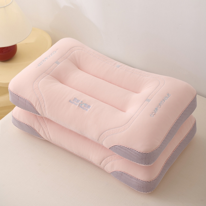 91家纺网 家纺一手货源 找家纺 （总）蝶飞舞 2025新款云柔凉感丝刺绣驱蚊枕头枕芯