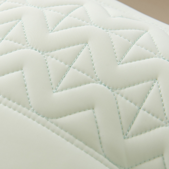 91家纺网 家纺一手货源 找家纺 蝶飞舞 2025年新款刺绣冰丝凉感枕头枕芯 绿色 保健枕800g