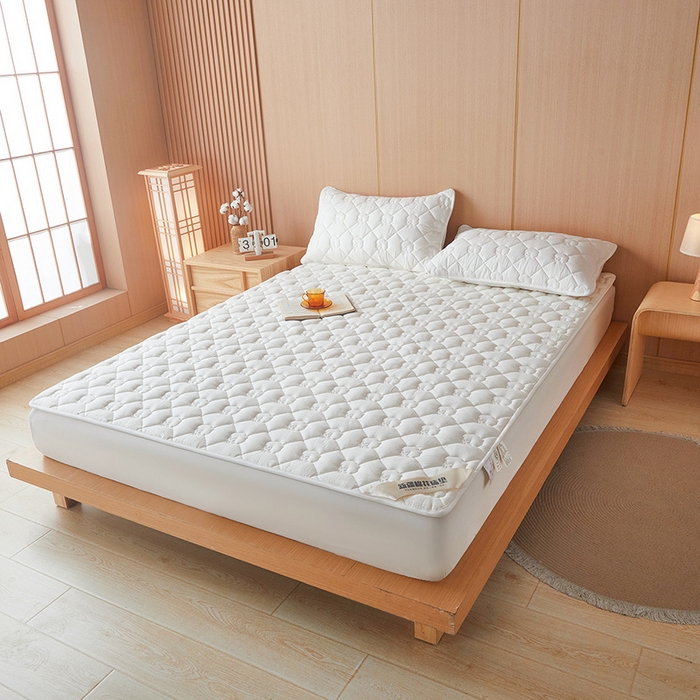 91家纺网 家纺一手货源 找家纺 （总）西域种棉人·千百笠 2025新款A类抗菌100%新疆棉花填充夹棉床垫床护垫软垫床褥子单人双人学生垫