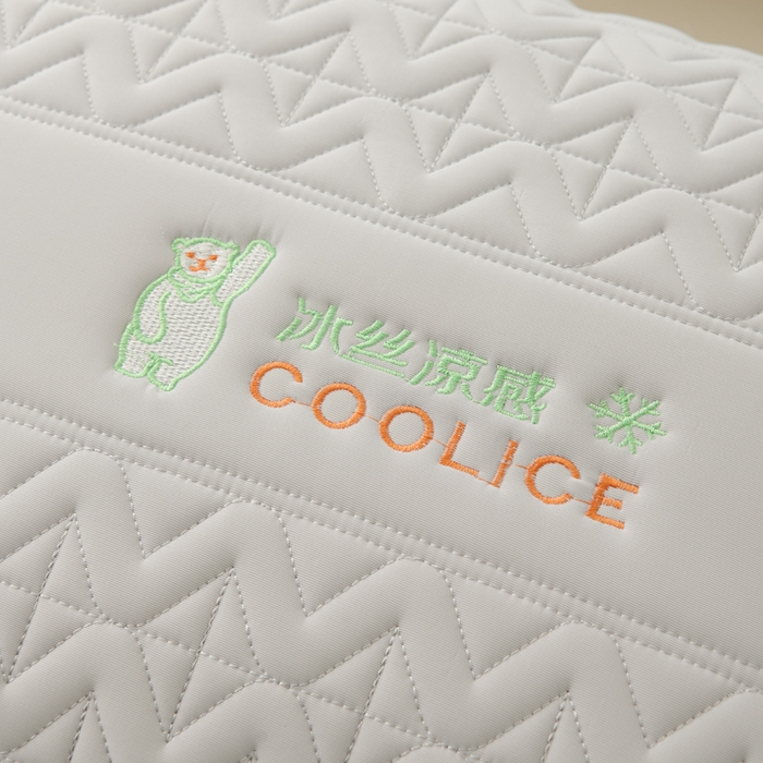 91家纺网 家纺一手货源 找家纺 （总）蝶飞舞 2025新款刺绣冰丝凉感枕头枕芯