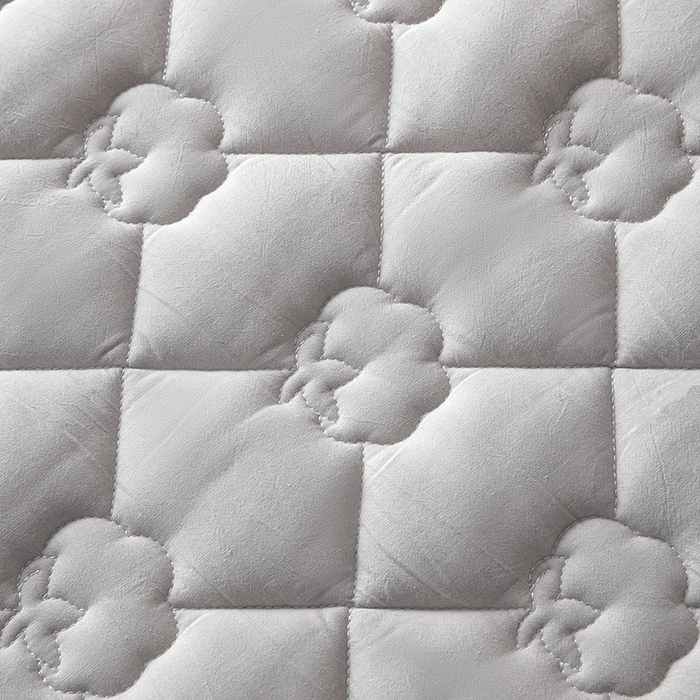 91家纺网 家纺一手货源 找家纺 西域种棉人·千百笠 2025新款A类抗菌100%新疆棉花填充夹棉床垫床护垫软垫床褥子单人双人学生垫 娴雅软垫-灰