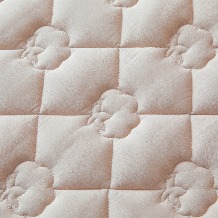 91家纺网 家纺一手货源 找家纺 西域种棉人·千百笠 2025新款A类抗菌100%新疆棉花填充夹棉床垫床护垫软垫床褥子单人双人学生垫 娴雅软垫-咖