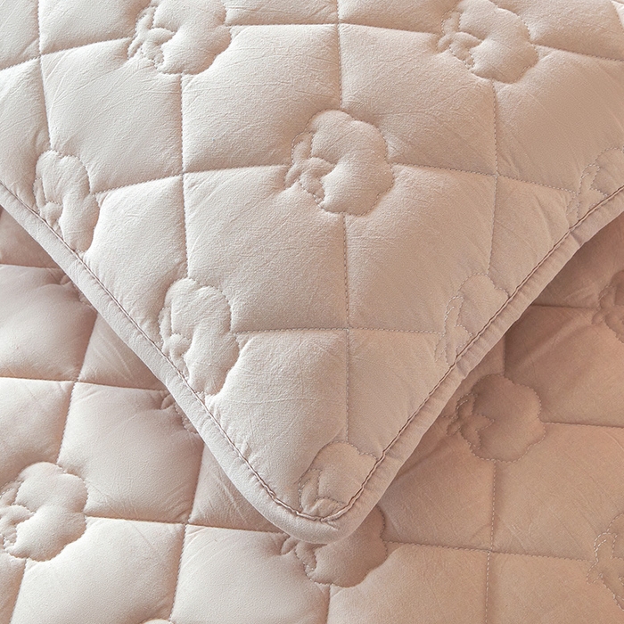 91家纺网 家纺一手货源 找家纺 西域种棉人·千百笠 2025新款A类抗菌100%新疆棉花填充夹棉床垫床护垫软垫床褥子单人双人学生垫 娴雅软垫-咖