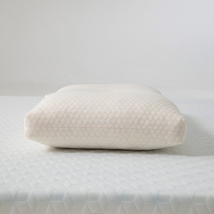 91家纺网 家纺一手货源 找家纺 蝶飞舞 2025新款记忆棉水立方保健舒睡枕头枕芯 米色 30*50cm