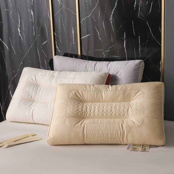 91家纺网 家纺一手货源 找家纺 （总）蝶飞舞 2025新款云端护颈竹本入梦定型枕头枕芯