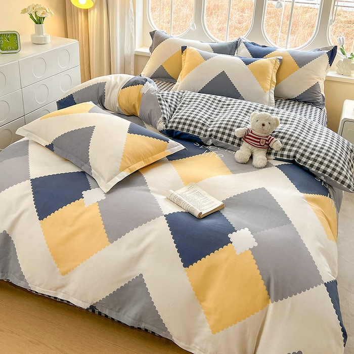 91家纺网 家纺一手货源 找家纺 西域种棉人·千百笠 2025新款全棉纯棉大学生宿舍100%新疆棉花被子被褥一整套枕头床垫三件套六件套 格致生活