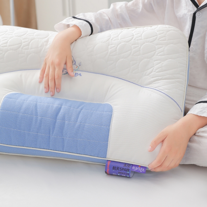 91家纺网 家纺一手货源 找家纺 蝶飞舞 2025新款spa航空太仓按摩枕头枕芯 航天spa学生款1100g 单只