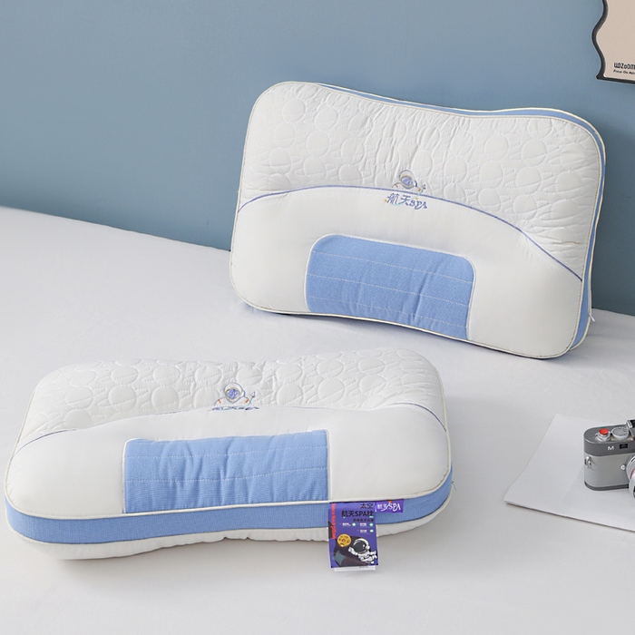 91家纺网 家纺一手货源 找家纺 蝶飞舞 2025新款spa航空太仓按摩枕头枕芯 航天spa学生款1000g 单只