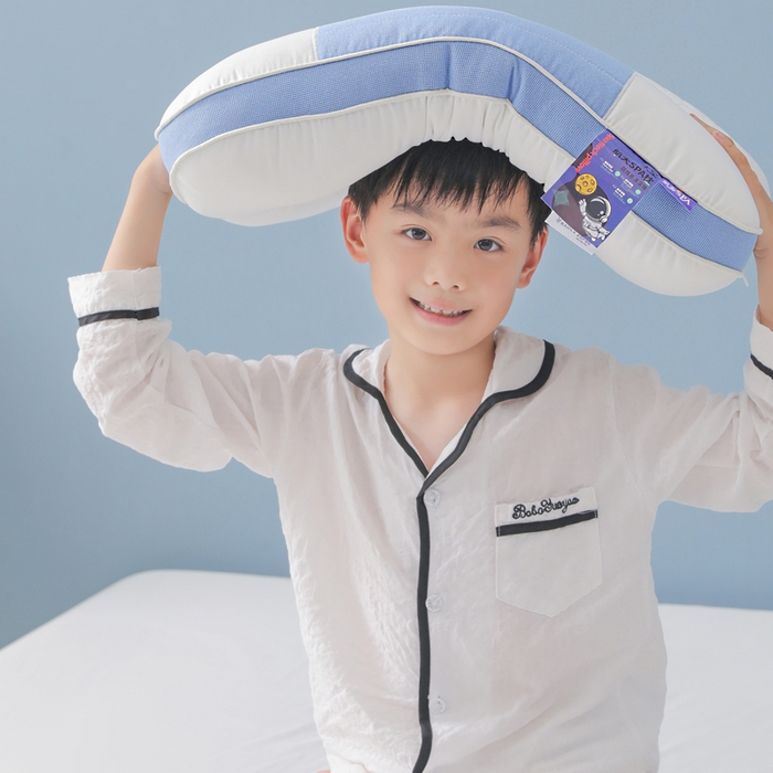 91家纺网 家纺一手货源 找家纺 蝶飞舞 2025新款spa航空太仓按摩枕头枕芯 航天spa学生款1100g 单只