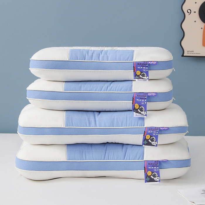 91家纺网 家纺一手货源 找家纺 蝶飞舞 2025新款spa航空太仓按摩枕头枕芯 航天spa学生款900g 单只