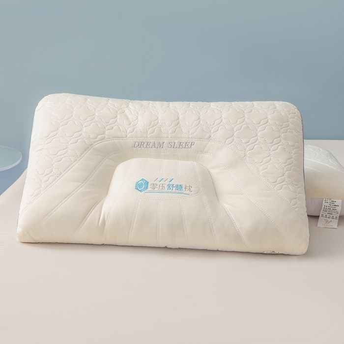 91家纺网 家纺一手货源 找家纺 蝶飞舞 2025新款乳胶深睡枕头枕芯 零压舒睡枕 成人款1000g