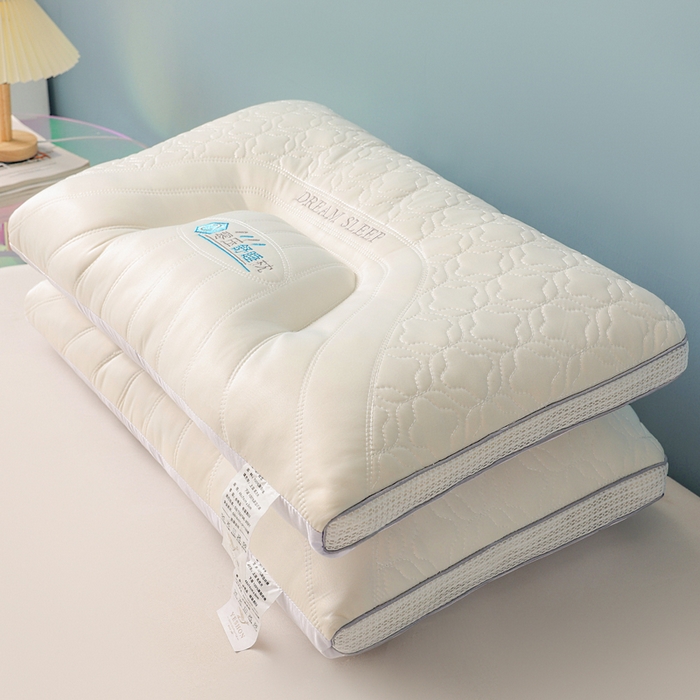 91家纺网 家纺一手货源 找家纺 蝶飞舞 2025新款乳胶深睡枕头枕芯 零压舒睡枕 成人款1000g