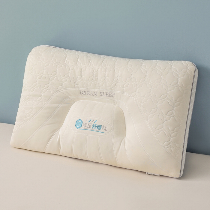 91家纺网 家纺一手货源 找家纺 蝶飞舞 2025新款乳胶深睡枕头枕芯 零压舒睡枕 成人款1000g