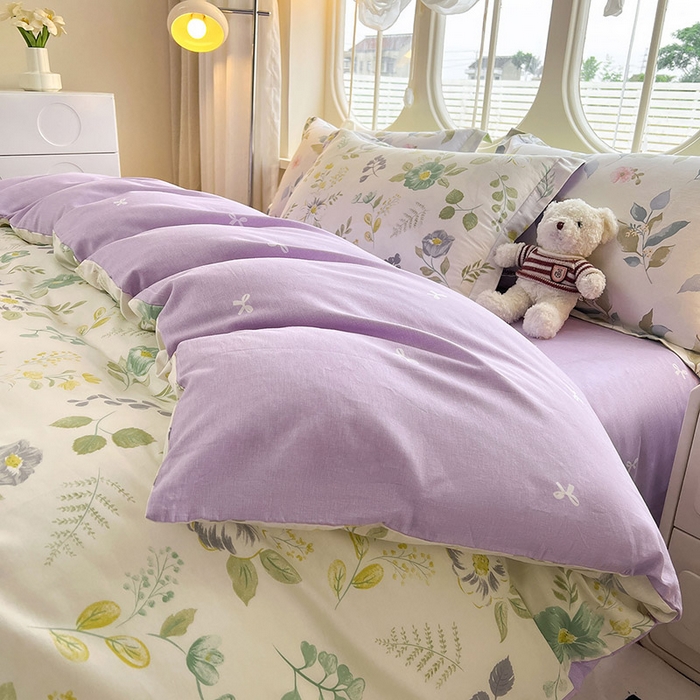 91家纺网 家纺一手货源 找家纺 西域种棉人·千百笠 2025新款全棉纯棉大学生宿舍100%新疆棉花被子被褥一整套枕头床垫三件套六件套 兰亭花絮