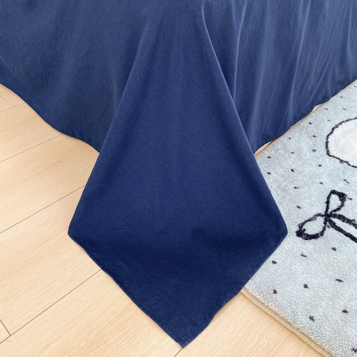 91家纺网 家纺一手货源 找家纺 雨帆家纺 2025新款时尚印花水洗棉混搭四件套 粉格绅士