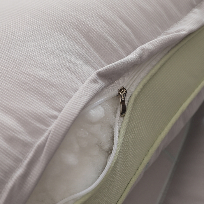 91家纺网 家纺一手货源 找家纺 蝶飞舞 2025新款春茶小锦亲肤舒睡枕头枕芯 灰色面包枕 48*74cm