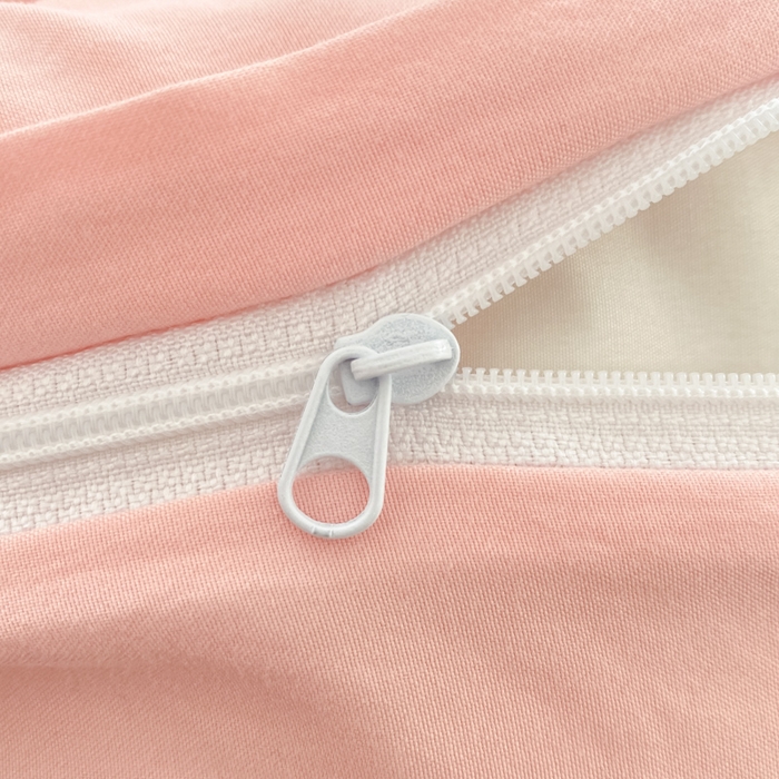 91家纺网 家纺一手货源 找家纺 雨帆家纺 2025新款时尚印花水洗棉混搭四件套 奶玉蓝格