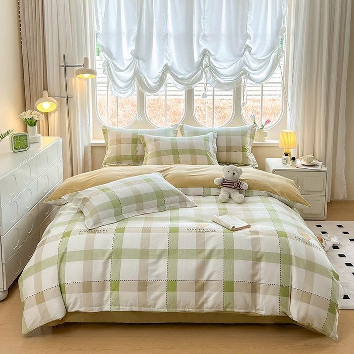 91家纺网 家纺一手货源 找家纺 西域种棉人·千百笠 2025新款全棉纯棉大学生宿舍100%新疆棉花被子被褥一整套枕头床垫三件套六件套 时尚爱意