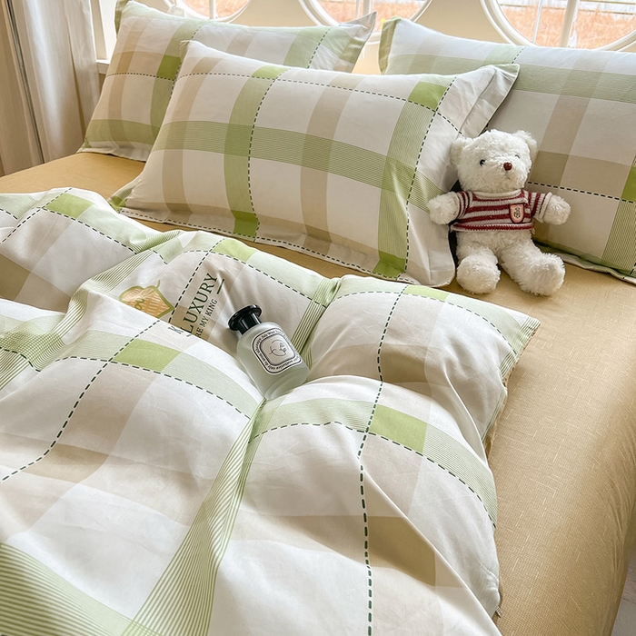 91家纺网 家纺一手货源 找家纺 西域种棉人·千百笠 2025新款全棉纯棉大学生宿舍100%新疆棉花被子被褥一整套枕头床垫三件套六件套 时尚爱意