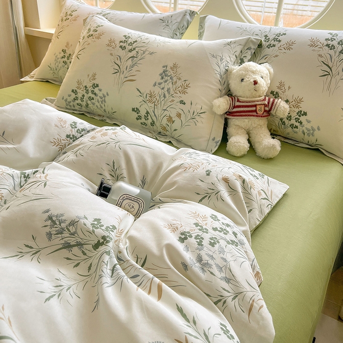 91家纺网 家纺一手货源 找家纺 西域种棉人·千百笠 2025新款全棉纯棉大学生宿舍100%新疆棉花被子被褥一整套枕头床垫三件套六件套 叶莱婉香