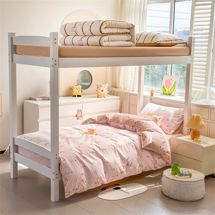 91家纺网 家纺一手货源 找家纺 西域种棉人·千百笠 2025新款全棉纯棉六件套大学生宿舍100%新疆棉花被子被褥一整套枕头床垫三件套 波点乐园 格子