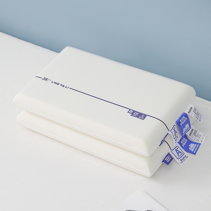 91家纺网 家纺一手货源 找家纺 蝶飞舞 2025新款第三代升级款童款深睡眠零压记忆枕  白色芯 48*30*6cm