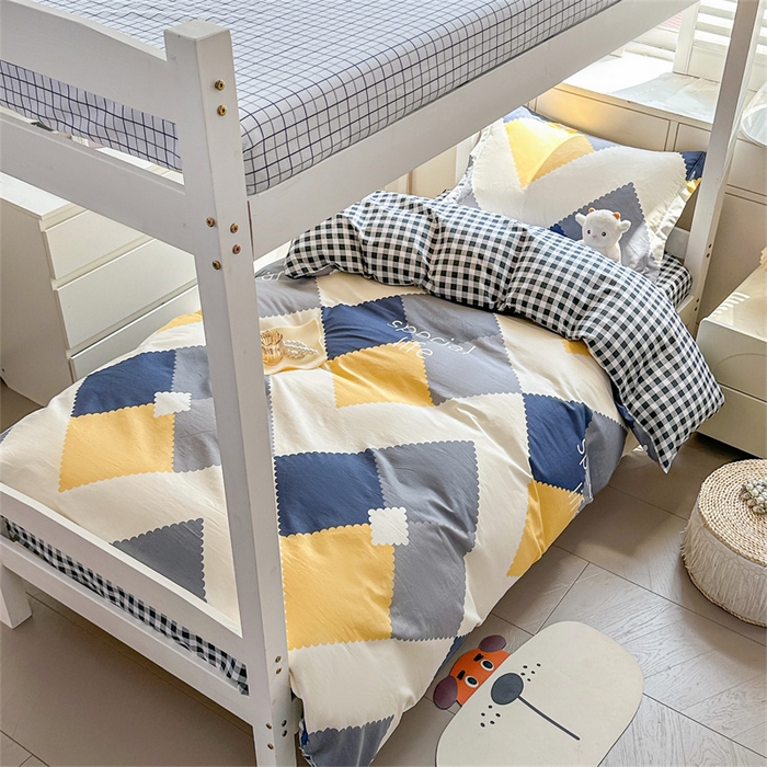 91家纺网 家纺一手货源 找家纺 西域种棉人·千百笠 2025新款全棉纯棉六件套大学生宿舍100%新疆棉花被子被褥一整套枕头床垫三件套 格致生活