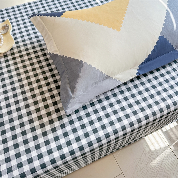 91家纺网 家纺一手货源 找家纺 西域种棉人·千百笠 2025新款全棉纯棉六件套大学生宿舍100%新疆棉花被子被褥一整套枕头床垫三件套 格致生活